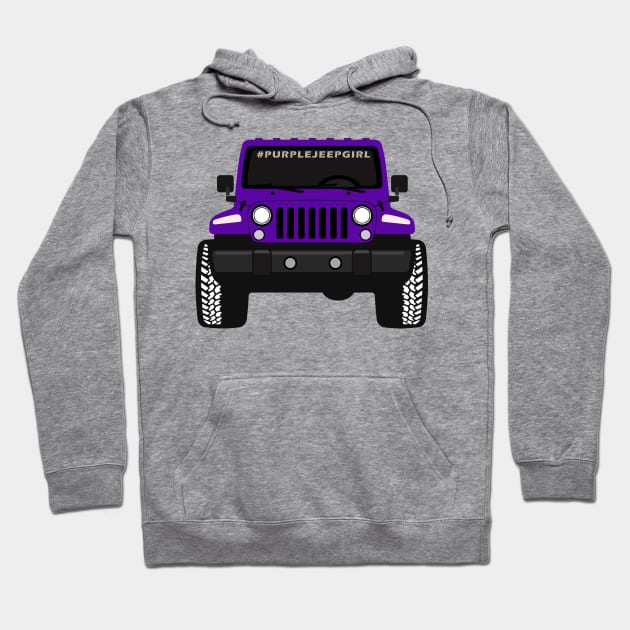 Purple [JEEP] Hoodie by sojeepgirl